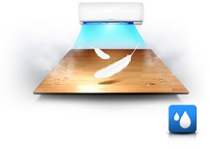 Climatiseurs avec mode de déshumidification ambiante