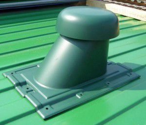 sortie de ventilation avec capot