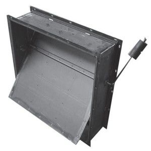 clapet anti-retour rectangulaire en métal