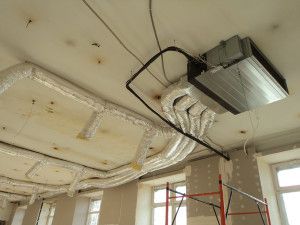 installation du système de canaux DAIKIN