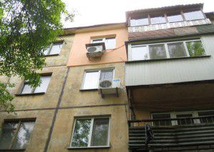 Mur isolé à Khrouchtchev