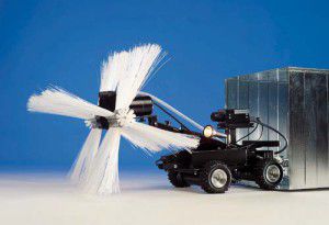 mini robot pour le diagnostic et le nettoyage des conduits de ventilation