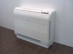 unité de console en installation au sol