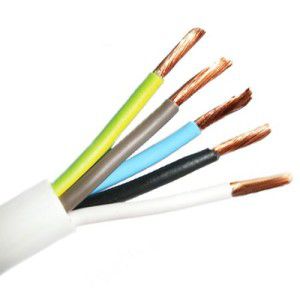 fil de cuivre à cinq noyaux