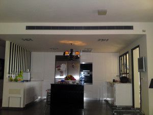 grilles de distribution de système de fente de conduit