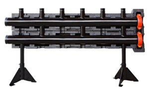 Collecteur de distribution avec fonction flèche hydraulique