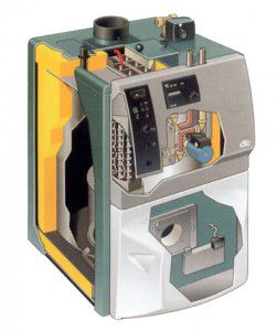 Chaudière combinée gaz-électricité