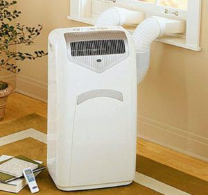 Installation d'un monobloc à travers une fenêtre