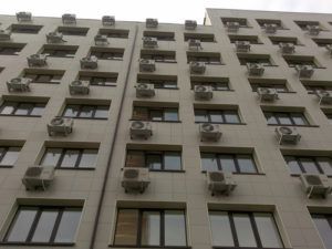 Une telle image gâche considérablement l'apparence de la façade.