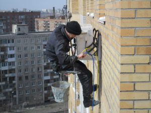 Installation complexe de l'unité extérieure