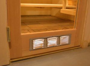 Conduits d'admission d'air dans les portes