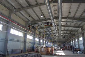 système de production d'entrée et de sortie de flux d'air