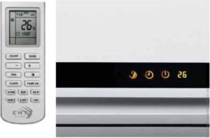 Panneau de commande du climatiseur EWT